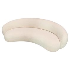 two white pillows sitting on top of each other