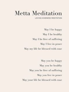 Metta Meditation, Yoga Reading, Guided Meditation Scripts, Meditation Scripts, Loving Kindness Meditation, Loving Kindness, The Pause, A Course In Miracles, Meditation Mantras