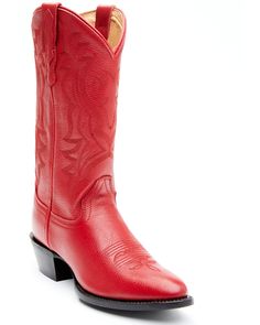 Shyanne Women's Rosa Western Boots - Round Toe, Red Red Cowboy Boots, Womens Cowgirl Boots, Leather Cowgirl Boots, Boot Barn, Corral Boots, Rounded Toe Boots, Western Cowboy Boots