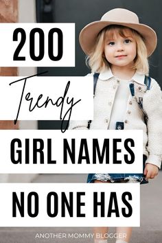 If you're tired of the same old baby names, you'll love our list of 200 unique baby girl names that are both beautiful and meaningful. Trendy Girl Names, M Baby Girl Names, Strong Baby Girl Names, Country Girl Names, Interesting Names, Uncommon Girl Names, Names And Their Meanings, Rare Baby Girl Names, Unique Baby Girl Names