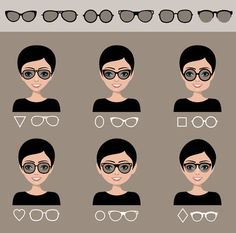 Selection of female sunglasses to different shapes of a face. vector Female Sunglasses, Face Sketch, Best Icons, Business Illustration, Vector Drawing, Creative Sketches