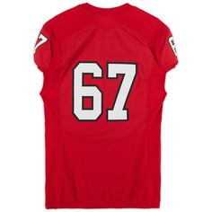 If you're a die-hard Texas Tech Red Raiders fan, then be sure to pick up this Team-Issued #67 Red Jersey from the 2017 NCAA Football Season. Featuring authentic team details and trims, this collectible is a must-have for any Texas Tech Red Raiders supporter or serious college football collector. Raiders Team, Raiders Fans, Red Jersey, Texas Tech Red Raiders, Red Raiders, Carolina Gamecocks, South Carolina Gamecocks, Texas Tech, Team T Shirts