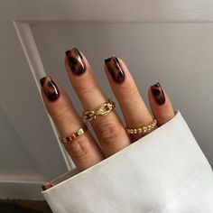 September Nails, Anna Grace, Casual Nails, Leopard Nails, Nail Nail, Fire Nails, Nail Inspiration, Funky Nails, Pretty Acrylic Nails