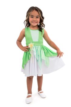 PRICES MAY VARY. When you twirl in this enchanted green dress, it's as if you're caught in a joyful breeze, and the skirt flutters like the leaves in a magical forest. Designed for twirling - cut from a full circle of fabric which allows it to billow out as your little one spins and dances. Gracefully tiered skirt, with three layers of flowing fabric that cascade elegantly. Sunshine-hued flower embellishment at the waist for a finishing touch. What really sets our Twirl Dresses apart, besides th Green Princess Holiday Dress, Green Princess Style Holiday Dress, Princess Style Green Holiday Dress, Sleeveless Green Princess Dress For Spring, Sleeveless Green Princess Dress For Summer, Summer Sleeveless Green Princess Dress, Spring Green Fairy Dress For Party, Green Fairy Dress For Spring Party, Spring Party Green Fairy Dress