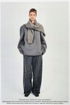 Brand Essence, Nadja Auermann, Stella Tennant, Fall 23, Sophisticated Aesthetic, Business Stories, Tailored Coat, Workwear Fashion, Double Breasted Jacket