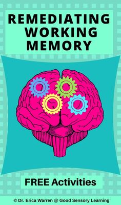 Working Memory Activities, Improve Working Memory, Memory Strategies, Memory Exercises, Memory Activities, Cognitive Activities, Education Post, Executive Functioning Skills, Executive Function