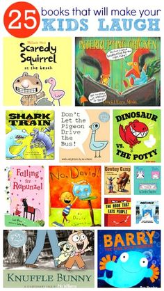 the 25 books that will make your kids laugh by knueple bunny and other children's books