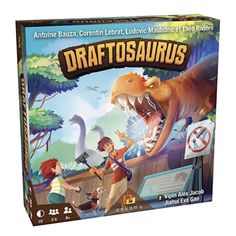 Draftosaurus Board Game Dino Park, Dinosaur Games, Dinosaur Park, Family Board Games, Fun Board Games, Board Games For Kids, The End Game, Hand Of Cards, Old Games