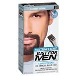 Just For Men Brush-In Color Gel for Mustache & Beard M-50 Darkest Brown Just For Men, Beard No Mustache, Dark Brown, For Men, Color