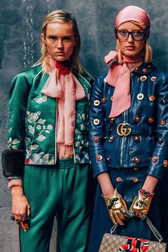 Gucci by Tommy Ton Colorful Clothing, Looks Style