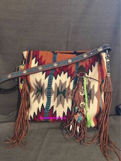 A personal favorite from my Etsy shop https://www.etsy.com/listing/522659470/saddle-blanket-purse Arm Wear, Horse Blanket, Nfr Fashion