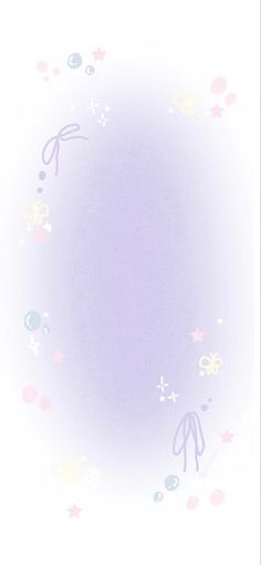 an image of a purple background with stars and bows