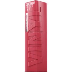 Shake up your longwear with Super Stay Vinyl Ink. This Liquid Lipcolor delivers no-budge saturated vinyl color and up to 16HR wear. Its color lock formula defies smudging and transfer. Swipe the formula across your lips and enjoy an instant shine and all day color. Available in 15 high-impact vinyl shades for your every lip look. From poppy brights to saturated red tones and even the perfect everyday neutrals, express yourself with Maybelline longwear lipcolor. Shake for at least 5 seconds befor Maybelline Super Stay Vinyl Ink, Color Locks, Liquid Lip Color, Maybelline Super Stay, Satin Color, Dry Lips, Lipstick Lip, Lip Color, Vinyl Colors