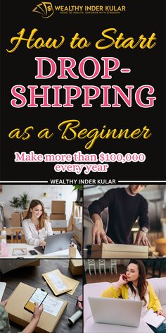 how to start drop shipping as a beginner