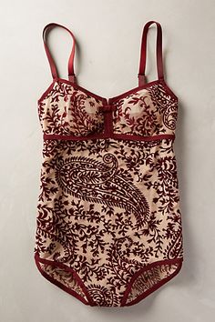 Huit Lucya Bodysuit #anthroregistry Swimming Costume, Anthropology, Looks Vintage, Body Suit, Modern Vintage, Bathing Suit, Fashion Beauty, Paisley