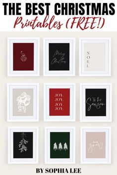 the best christmas printables free