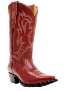 PRICES MAY VARY. Full-Grain Leather 12 Shaft Western Heel Snip Toe Leather Outsole Step up your western game with the Shyanne Women's Lucille Western Boots - Snip Toe. Made of full-grain leather, these boots feature a 12" shaft, snip toe, and western heel for a classic western look. The leather outsole and rubber heel cap ensure durability and traction. These boots are handcrafted by highly skilled boot artisans, making them a true work of art. Whether you're wearing them to the rodeo or out on Womens Cowgirl Boots, Leather Cowgirl Boots, Western Look, Heel Caps, Western Boot, Rubber Heels, Boots For Sale, Cowgirl Boots, Boot Shop