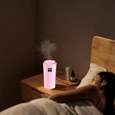 USB Humidifier Desktop Humidifier With LED Colorful Lights For Office Car Bedroom And Living Room Feature: Quantity: 1Pcs Colour:P-ink Material:Acrylonitrile Butadiene Styrene Product size:7.5x16cm/2.95x6.29in Package size:7.8x7.8x16.5cm/3.07x3.07x6.49in Net weight:193g/0.42lb Gross weight:220g/0.48lb Humidifier capacity: 260ml Power supply: USB charging cable Descrition: Humidifier:The humidifier can effectively diffuse into the dry to maintain a comfortable humidity level to relieve dry skin, Living Room Humidifier, Lights For Office, High Tech Gifts, How To Clean Humidifier, Baby Humidifier, Small Humidifier, Room Humidifier, Car Bedroom, Colorful Lights