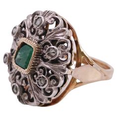 Opera, Vintage Rings, Domed Ring, Vintage Jewelry, In Italy, For Sale