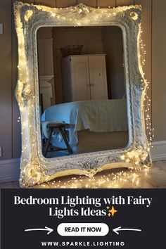 bedroom lighting with fairy lights ideas read it now on sparklelighting com - click to see more pictures