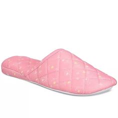 New Charter Club Women's Quilted Paisley Floral Slippers, Pink Size L (Us 9-10), Uk 7-8, Eu 40-41) Slip On The Total Coziness Of These Sweet Slippers From Charter Club Featuring A Cute Floral-And-Paisley Print. Slip On Indoor Use; Faux Fur Detail Polyester Upper; Polyester Faux Fur; Tpr With Textile Sole Spot Clean Imported Quilted Slippers, Floral Slippers, Ballerina Slippers, Club Shoes, Slide Slippers, Clog Slippers, Outdoor Slippers, Faux Fur Slippers, Loafer Slippers