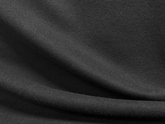 Classic Wool Blend Melton Coating Fabric - Black Black Winter Jacket, Stretch Satin Fabric, Black Cotton Fabric, Fabric Black, Contrast Collar, Black Felt, Stretch Velvet, Felt Fabric, Crepe Fabric