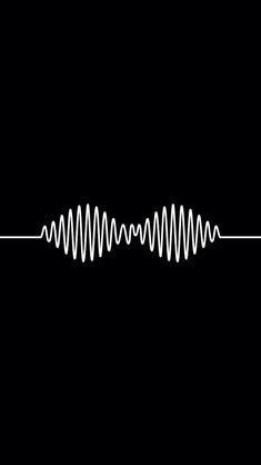 a black and white photo of a sound wave