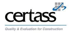 certas logo with the words quality and evaulation for construction