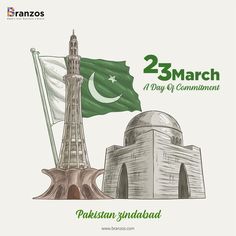 the poster for pakistan's national day celebrations