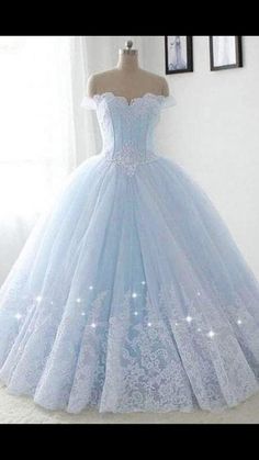 Ball Gown Sweet 16, Tulle Formal Dress, Quincenera Dresses, Pretty Quinceanera Dresses, 파티 드레스, Princess Ball Gowns, Cute Prom Dresses, Sweet 15, Pretty Prom Dresses