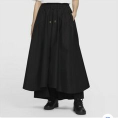 Nike Every Stichet Considered Skirt Made In Italy Womens Long Skirt, Nike Skirts, Long Skirts For Women, Clothes Collection, Dream Clothes, Black Skirt, Long Sleeve Knit, Long Skirt, Pretty Outfits