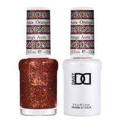 DND - Gel & Lacquer - Orange Aura - #929 - Gel & Lacquer Polish - Nail Polish at Beyond Polish Elegant Nail Polish, Orange Aura, Color Bronze