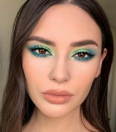 Makeup Verde, Makeup Ojos, Green Makeup, Pinterest Makeup, Makeup Eye Looks