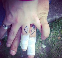 Couple Finger Tattoos, Country Couple Tattoos, Married Rings, Tatoo Ring, Wedding Ring Finger Tattoos, Marriage Tattoos, Couple Tattoos Love, Couple Tattoos Unique Meaningful, Wedding Band Tattoo