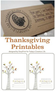 thanksgiving printables for today's creative life