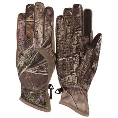 Huntworth Women's Fleece-Lined Hunting Gloves, Hidden Camo, 1095-L-HDN Womens Hunting Clothes, Hunting Gloves, Trigger Finger, Style Steal, Chunky Knit Blanket, Hunting Clothes, Dress Gloves, Large Scarf, Pool Accessories