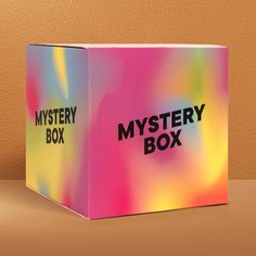 the mystery box is open and ready to be opened