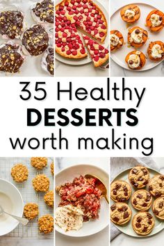 25 healthy desserts worth making