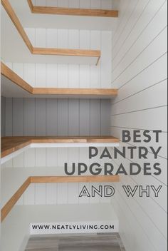 the best pantry upgrades and why to use them