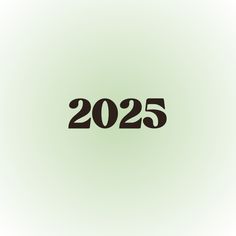 the numbers 2055 are black against a light green background, and there is no image to describe