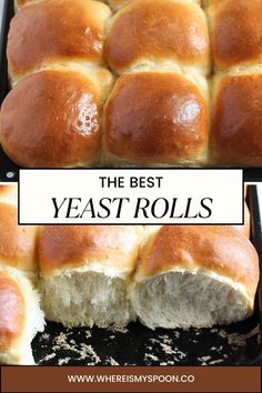 the best yeast rolls recipe ever