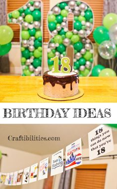 18th birthday - Decoration idea to celebrate the big day - "18 things that you can do now that you're 18" banner - Texas - free instant download/printable - DIY tutorial 18th Birthday Party Ideas For Son, 18yr Old Birthday Gift Ideas, 18th Surprise Birthday Ideas, 18th Birthday Door Decorations, 18th Birthday Printables Free, 18th Birthday For Son, 18th Birthday Boy Decorations, 18th Bday Party Ideas Boys, 18th Birthday Party Decorations For Guys