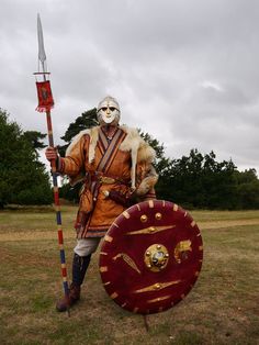 Anglo Saxon Character Art, Old Warrior, Stavanger Swords, Roman Britain