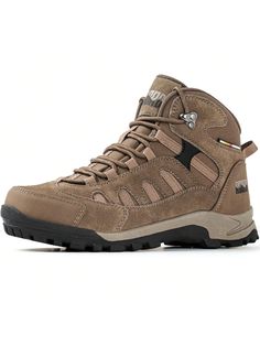 LASTING COMFORT - Our women's hiking boots have a durable rubber sole that provides greater comfort, which reduces foot fatigue as you traverse over thick roots and rocks. Padded tongue & ankle for extra cushioning and all-day comfort.WATERPROOF & BREATHABLE - This women's waterproof hiking boots features a waterproof membrane that seals out water and lets moisture escape, which keeps you dry and comfortable no matter the conditions. Mesh upper for increased breathability.GREAT TRACTION - With a Lightweight Hiking Boots, Backpacking Boots, Trekking Shoes, Hiking Boots Women, Boots Waterproof, Waterproof Hiking Boots, Hiking Boot, Ankle Support, Hiking Women