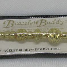 Bracelet Buddy Help Yourself Put On Bracelets Instructions Included Original Package Kate Spade Bangle, Purple Wrap, Engraved Cuff, Starfish Bracelet, Resin Bracelet, Help Yourself, Gems Bracelet, Vintage Bangles, Gold Bracelet Cuff