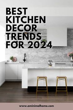 the best kitchen decor trend for 2021 is here, and it's all in white