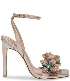 Steve Madden Ulyana Rainbow Flower Dress Sandals | Dillard's Rainbow Flower, Flower Dress, Rainbow Flowers, Dress Sandals, Dillard's, Shoes Shoes, Flower Dresses, Steve Madden, Clothing Accessories