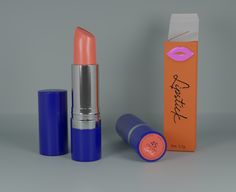 3D lipstick case and box created in Blender. Lipstick Case, Box Design, Design