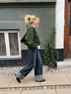 Ballet Flats Outfit, Look Boho Chic, Quoi Porter, Flats Outfit, Autumn Fits, Paris Mode, Looks Street Style, Mode Inspo