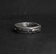 Brutalist ring silver Bands silver Men silver bands ring Raw ring silver Oxidized silver men's ring Statement silver bands Rustic ring men The ring is made to order! --------------------------------------- If you have any questions, please fell free to ask me! ----------------------------------------------------------------------------- Width: 0.20 in ( 0.5 mm ) Please note that I make the jewelry entirely by hand and they are not moldy. They may different slightly from what you see. Material: S Brutalist Ring, Raw Ring, Silver Bands, Rustic Ring, Rustic Rings, Washing Hands, Ring Men, Mens Silver Rings, Silver Band Ring